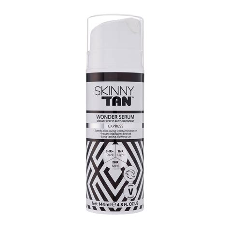 skinny tan wonder serum express.